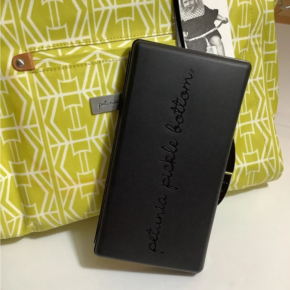 Petunia pickle bottom ~ Electric Citrus crossbody diaper bag